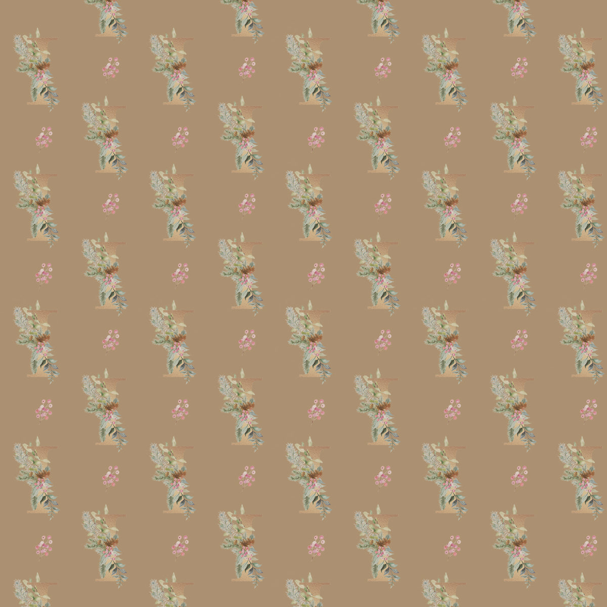 Monograms - Letter I | Kraft Wrapping Paper | Waterleaf Paper