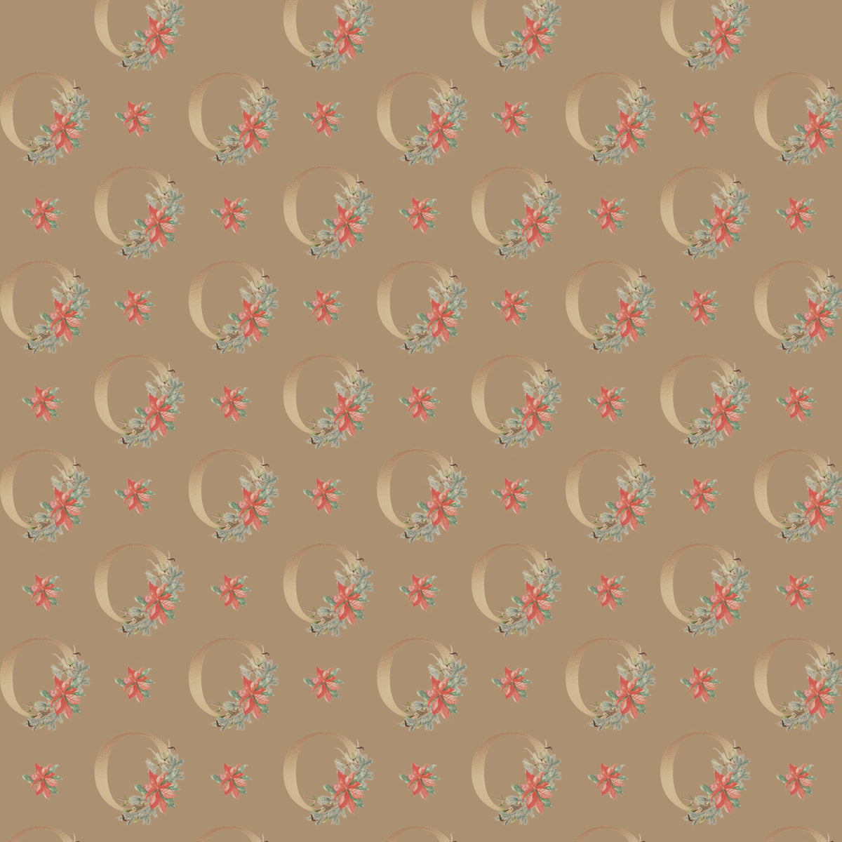 Monograms - Letter O | Kraft Wrapping Paper | Waterleaf Paper