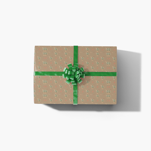 Monograms - Letter Y | Kraft Wrapping Paper | Waterleaf Paper