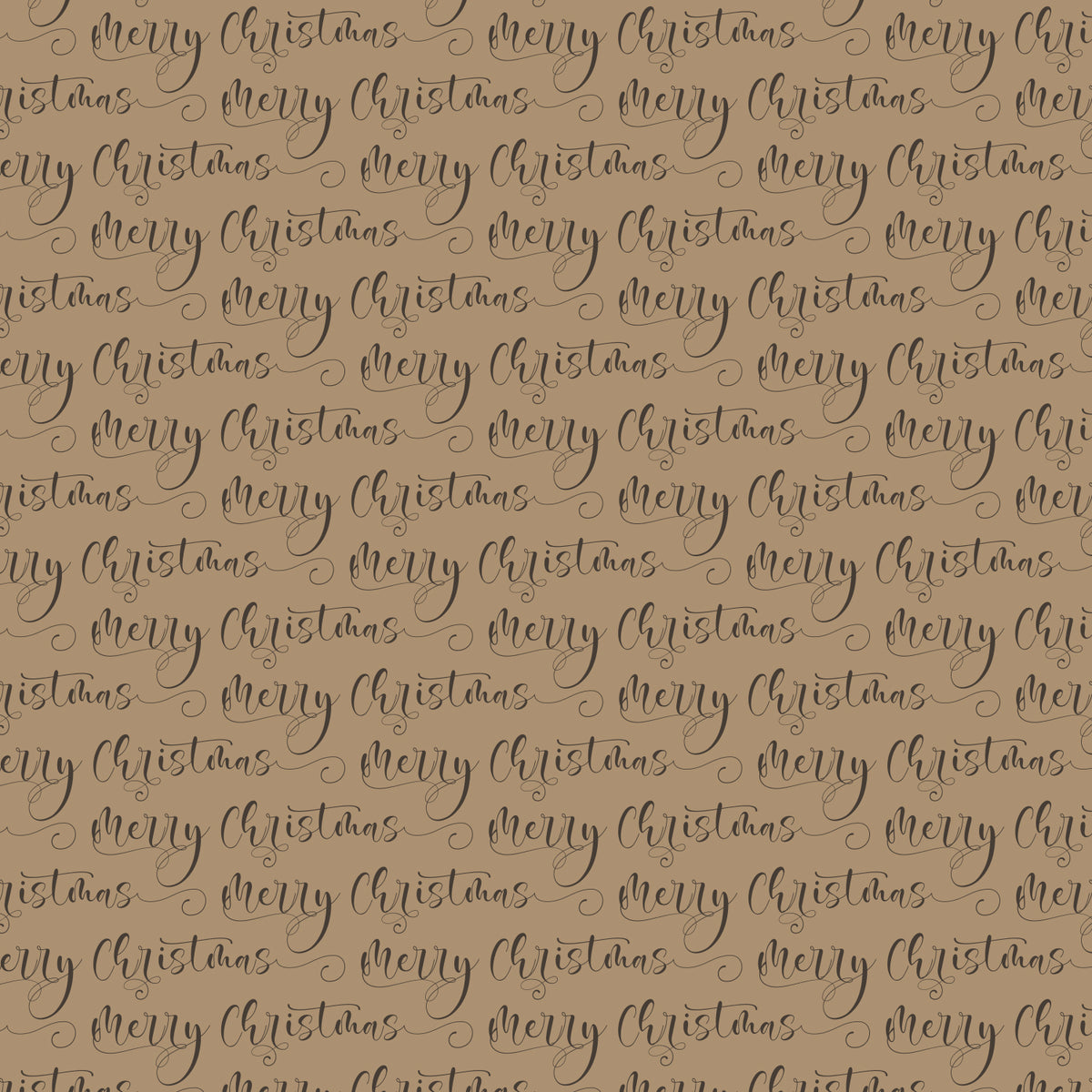 Simply Merry Christmas | Kraft Wrapping Paper | Waterleaf Paper