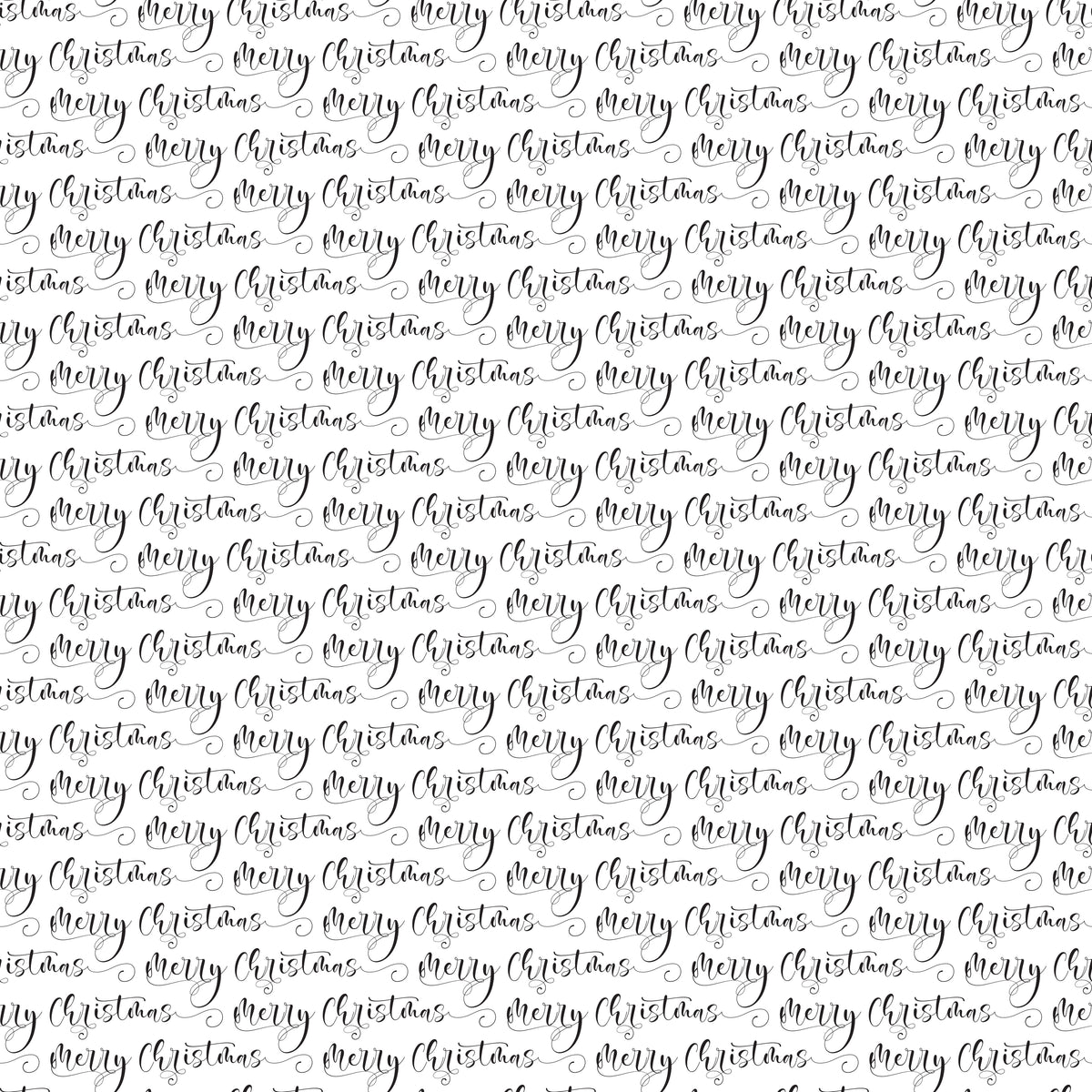 Merry Christmas - Wrapping Paper Bundle (2 Rolls)