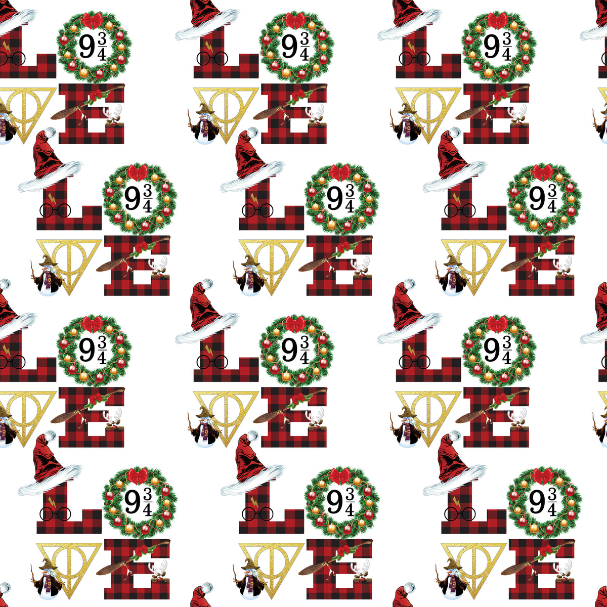 Harry Potter Loves Christmas - Wrapping Paper