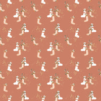 Christmas Wrapping Paper | Boho Christmas Stocking Gift Wrap ...
