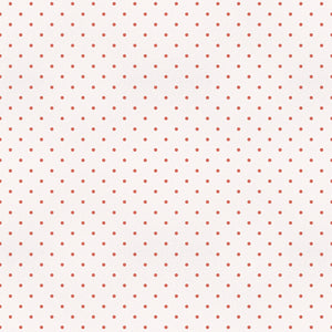 Red polka dots in a white background grift wrap