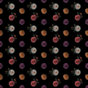 Night Dahlias in Suspense - Wrapping Paper