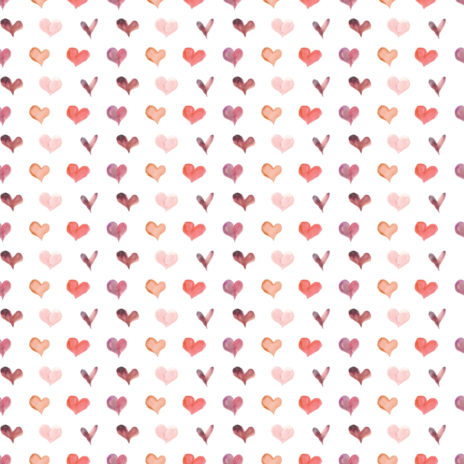 Red Hearts - Wrapping Paper