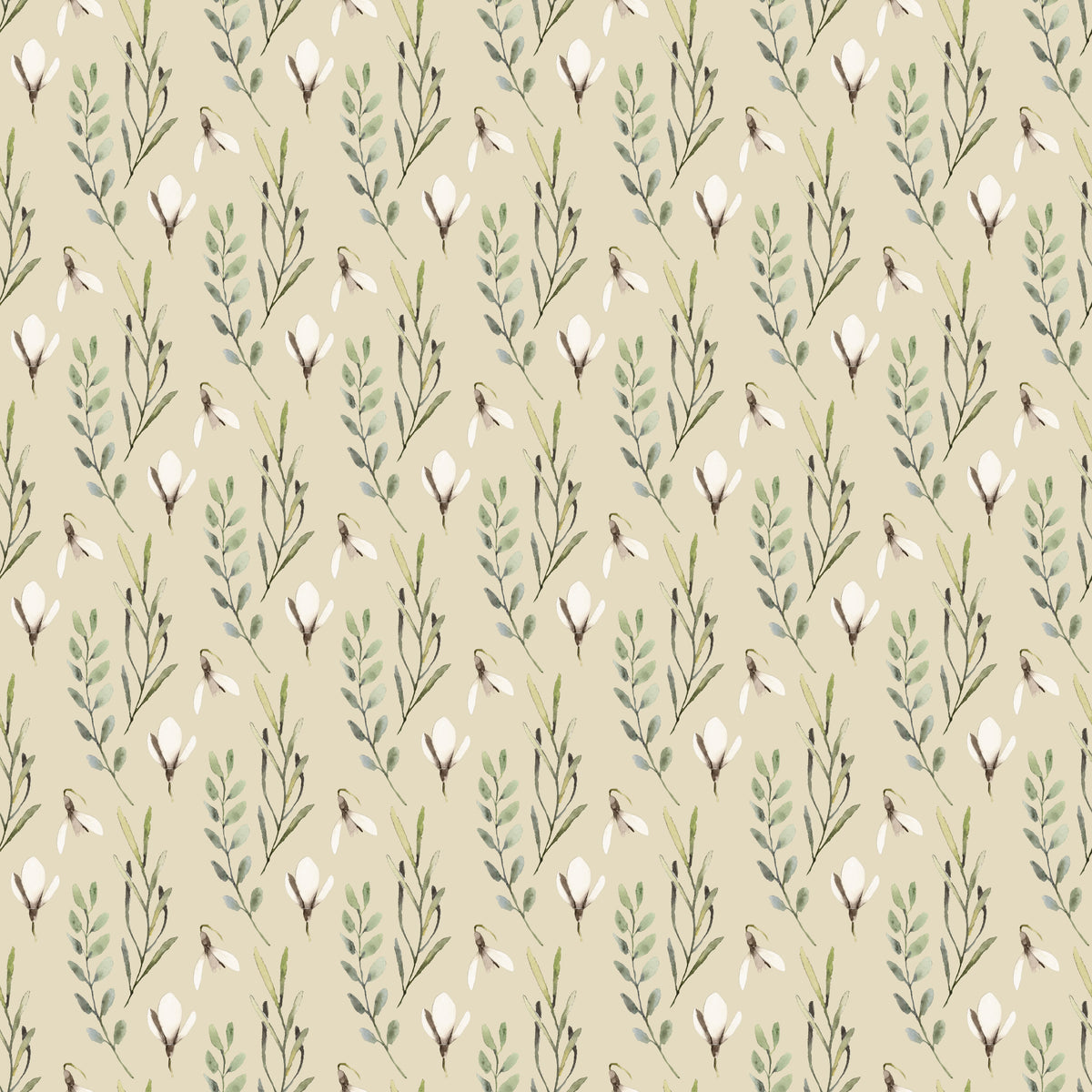 Leaves & Flowers - Wrapping Paper
