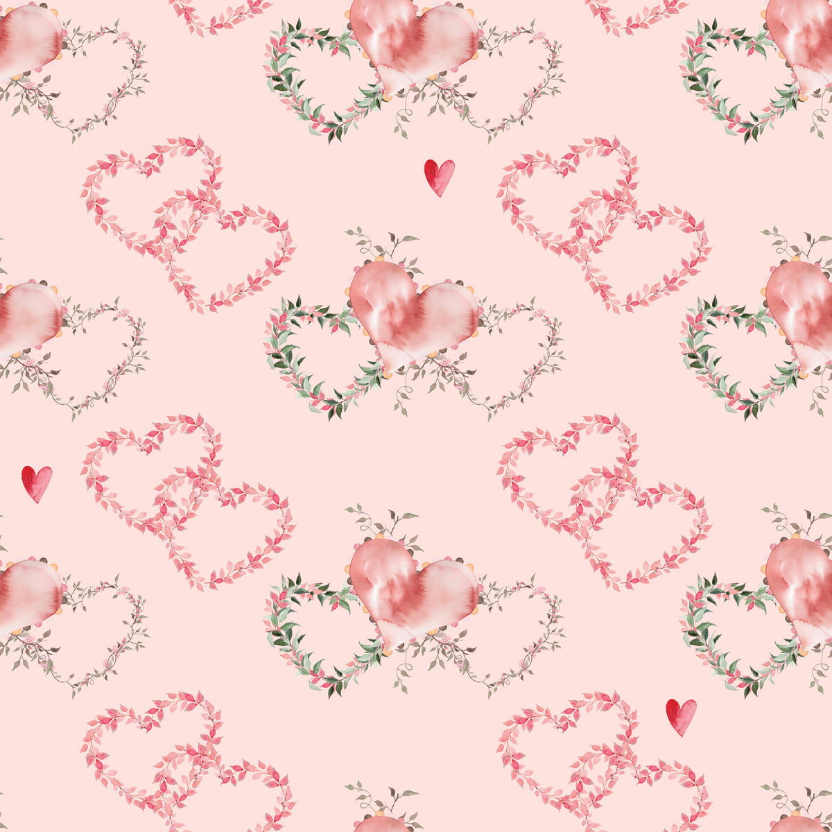 Wedding Valentine's Day Girlish Romantic Textile Wrapping Paper