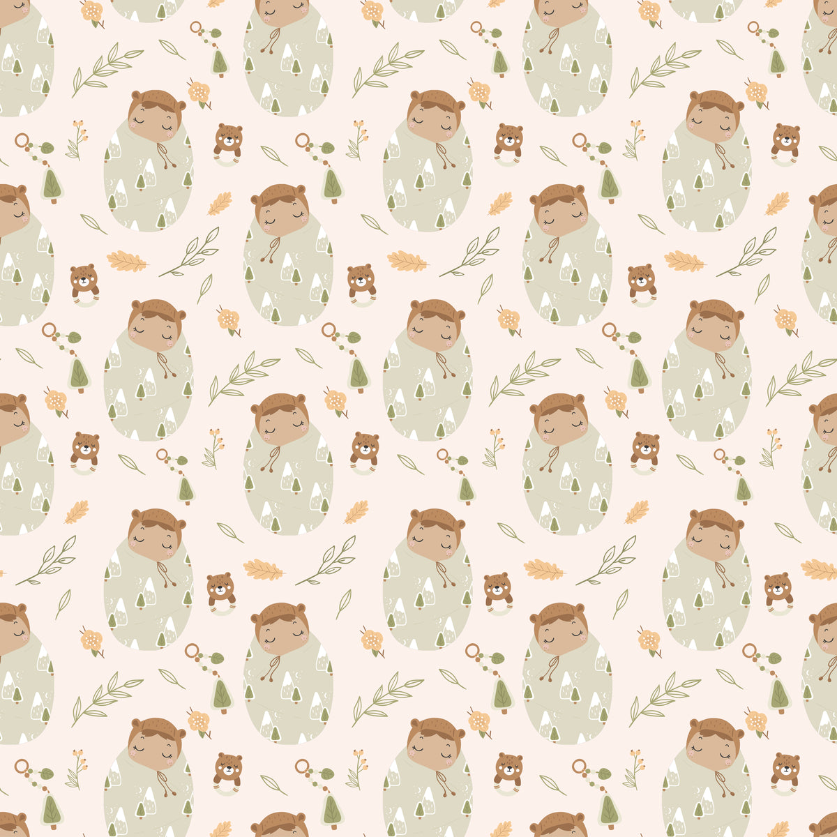 Honey Baby & Bear - Wrapping Paper