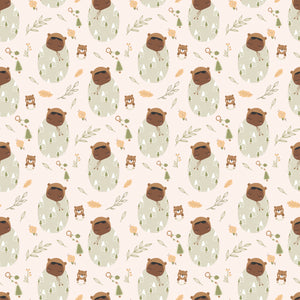 Cocoa Baby & Bear - Wrapping Paper