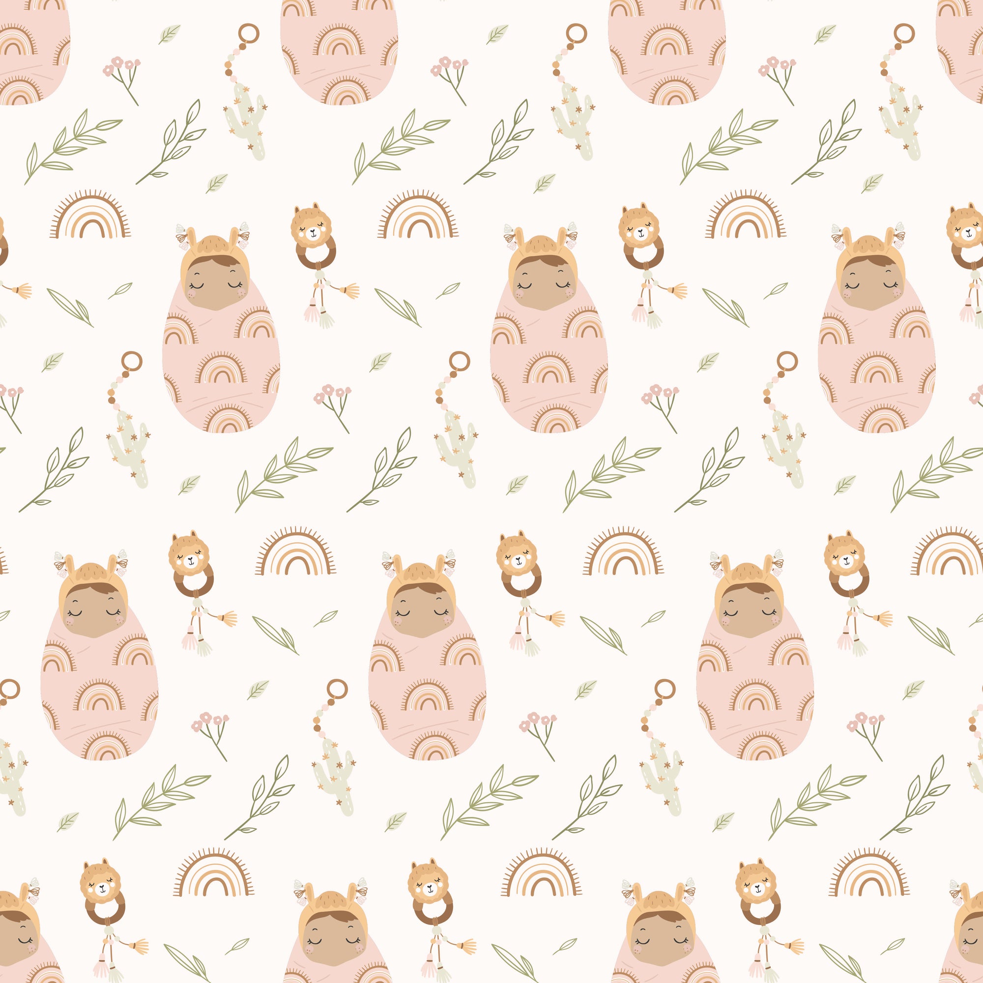 Sustainable Baby Shower Wrapping Paper