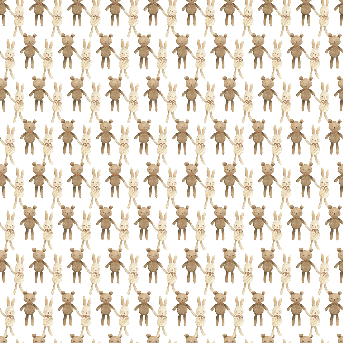 Bear &amp; Bunny Buddies - Wrapping Paper