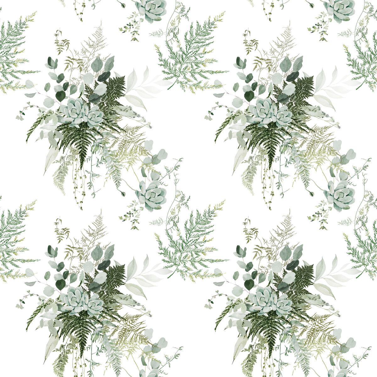 Aquarela Rose Bouquet - Wrapping Paper