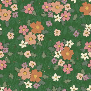 Wildflowers Green - Wrapping Paper