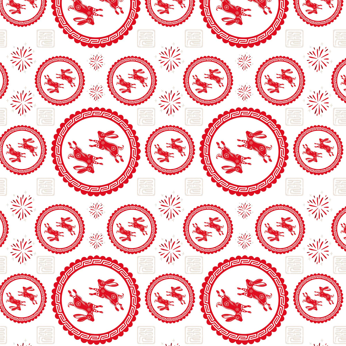 Lunar New Year Wrapping Paper