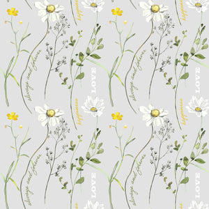Always & Forever Daisies - Wrapping Paper