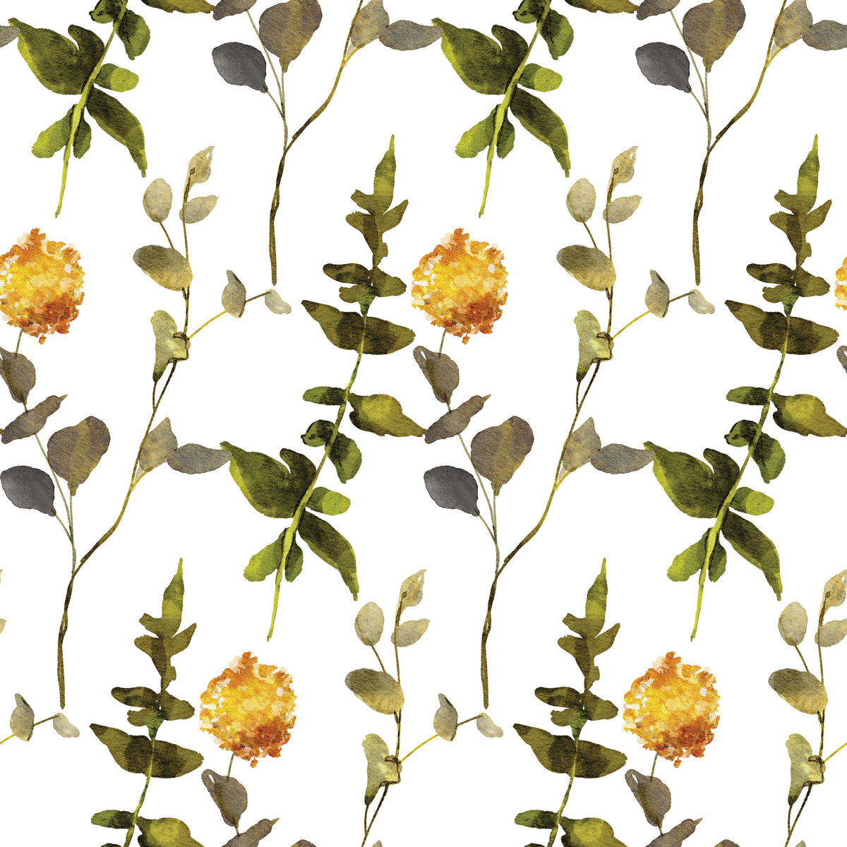 Sunburst Flowers - Wrapping Paper