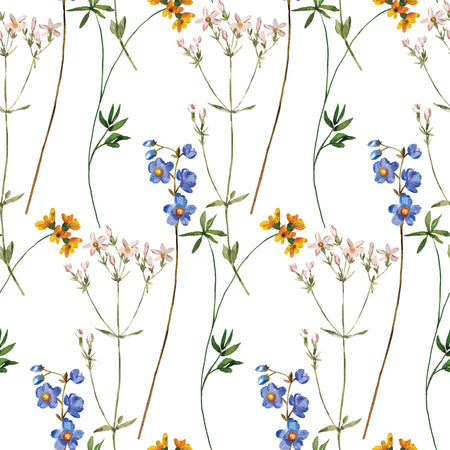 Wildflowers Colors Dissolvable Wrapping Paper