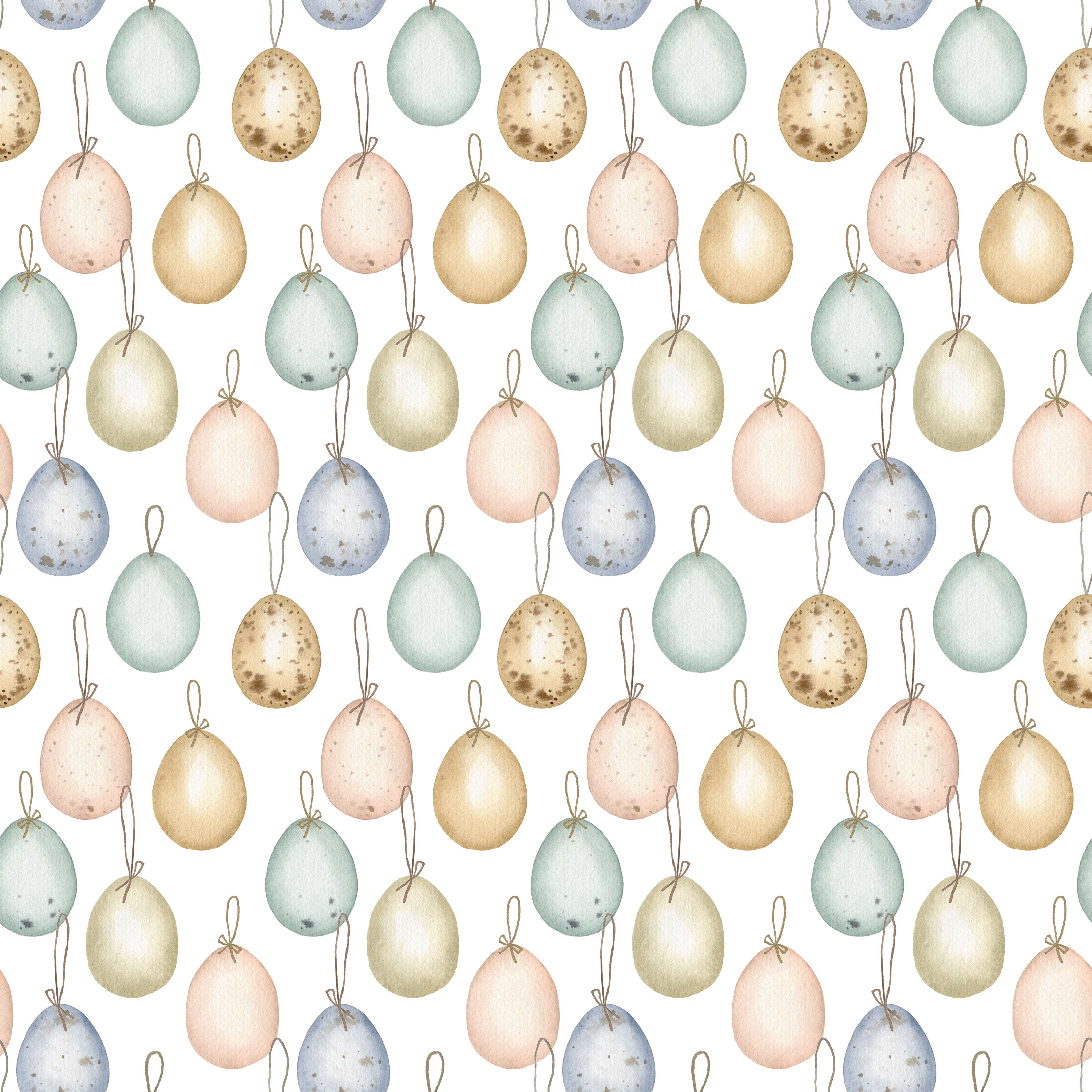 Hanging Easter Eggs Dissolvable Wrapping Paper