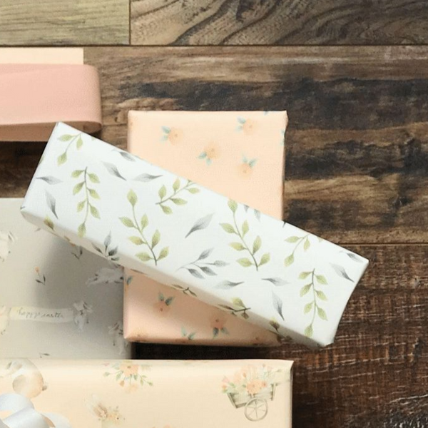Leaves Dissolvable Wrapping Paper | Waterleaf Paper - Waterleaf Paper ...