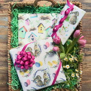 Bunnies & Eggs - Wrapping Paper