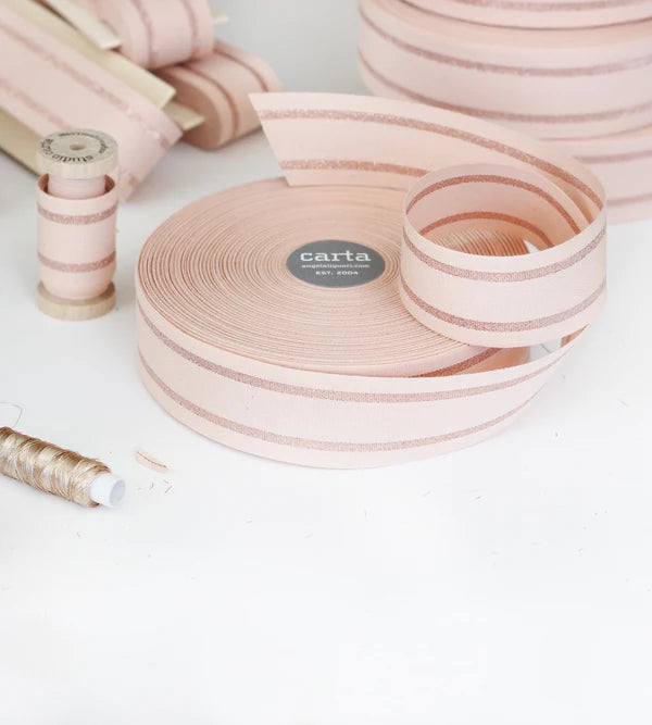 Cotton Ribbon - Striped Paddle