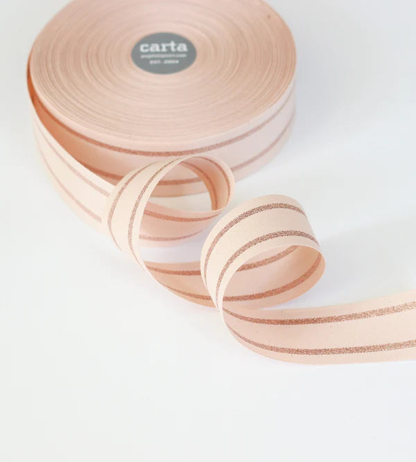 Cotton Ribbon - Striped Paddle