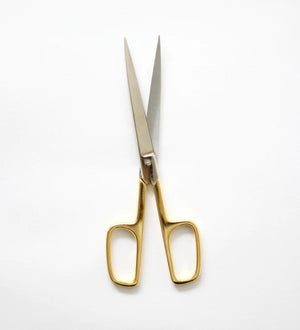 Office Scissors - Gold Handle