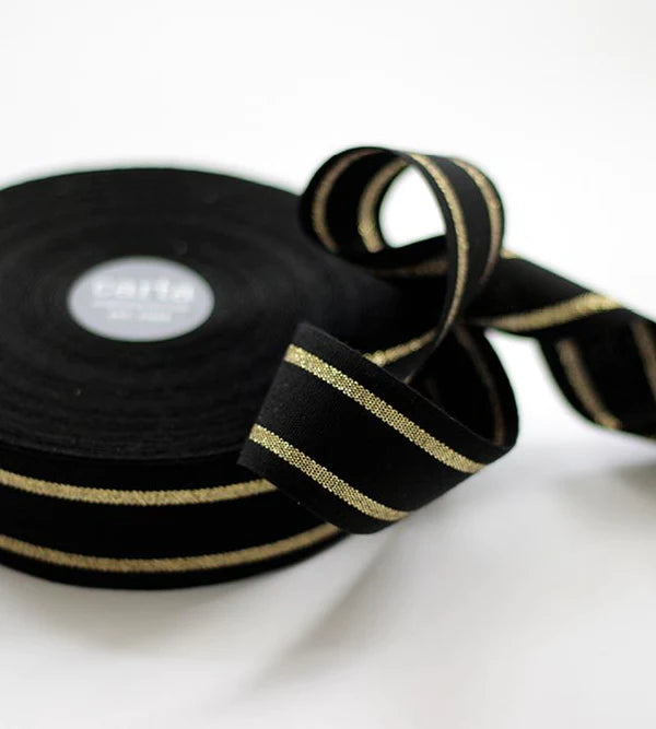 Cotton Ribbon - Striped Paddle