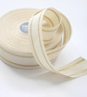 Cotton Ribbon - Striped Paddle