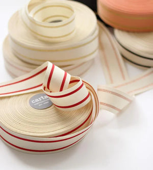 Cotton Ribbon - Striped Paddle